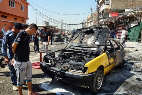 داعش تتبنى عملية تفجيرات في بغداد