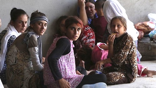 نساء وفتيات الطائفة اليزيدية بعد النزوح