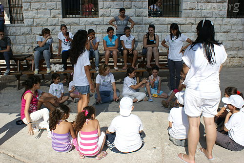 كنيسة الناصري في الناصرة - المخيم الصيفي 2010