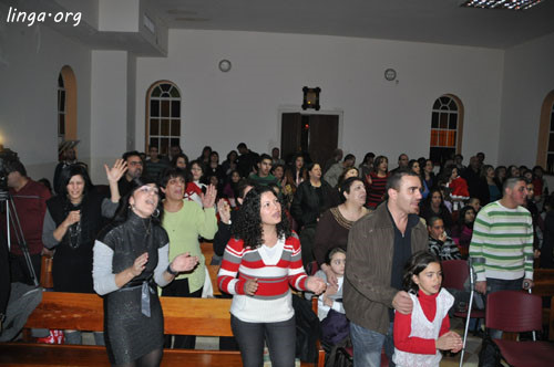كنيسة الناصري بالناصرة تحتفل بالميلاد