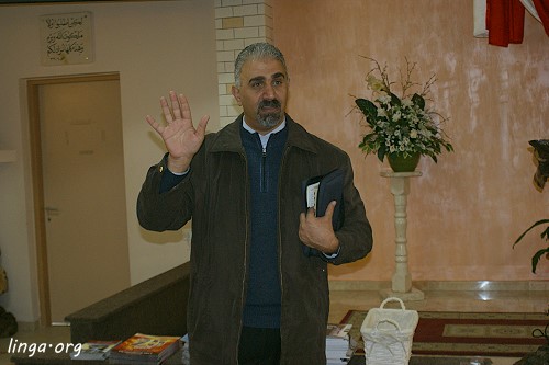 The Ministers monthly breakfast fellowship in the Nazarene Church in Nazareth