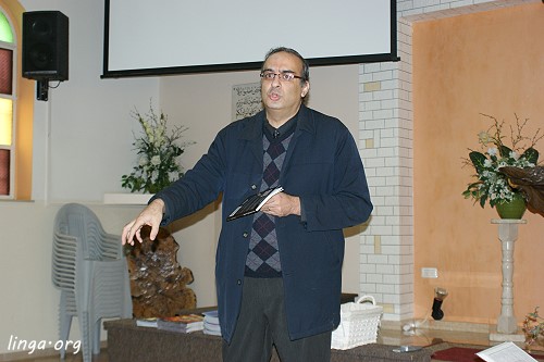 The Ministers monthly breakfast fellowship in the Nazarene Church in Nazareth