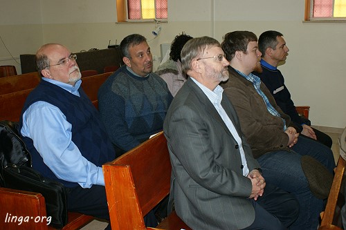 The Ministers monthly breakfast fellowship in the Nazarene Church in Nazareth