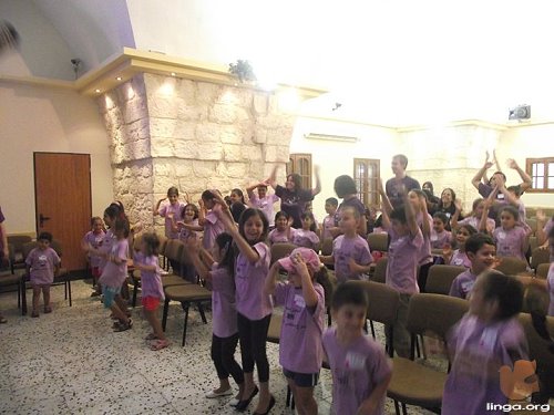 مخيم الاولاد في كنيسة كفر ياسيف المعمدانية
