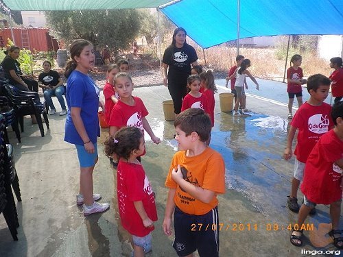 اولاد عيلبون في مخيم kids games