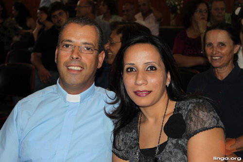 القس مازن نصراوي وزوجته رندا