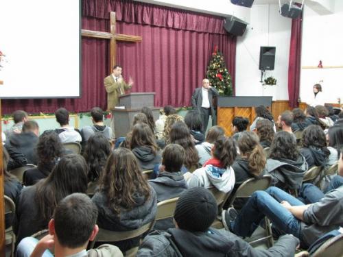 المدرسة المعمدانية في الناصرة في نشاط روحي وعملي مميز