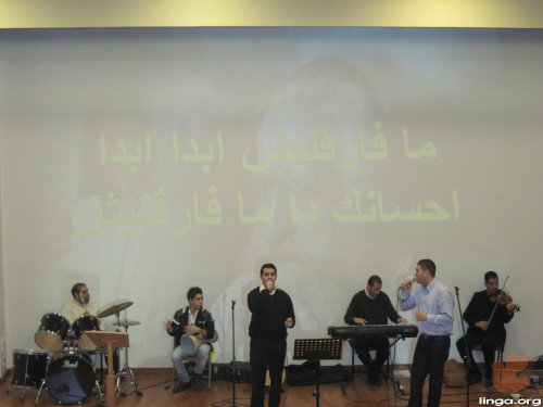 امسية ميلادية مع عنان سلوم و جريس برانسي