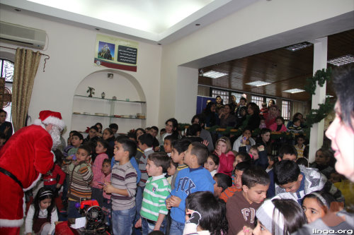 احتفال الميلاد لاطفال كنيسة الاتحاد في القدس