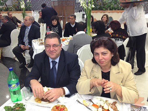 بشارة ديب وزوجته