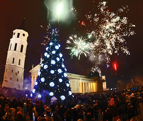 ليتوانيا تحتفل برأس السنة 2013