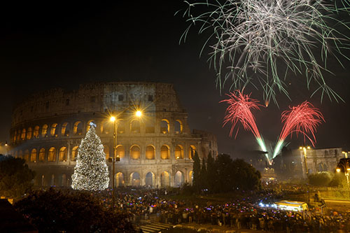 ايطاليا تحتفل برأس السنة 2013