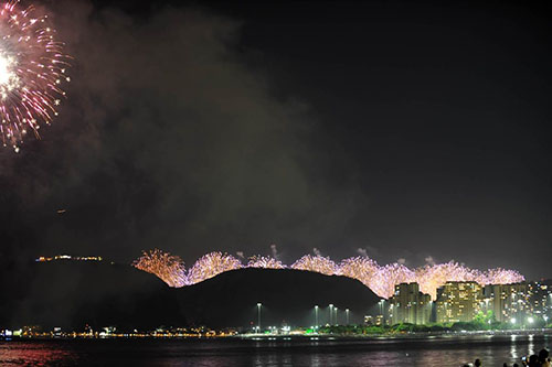 البرازيل تحتفل برأس السنة 2013