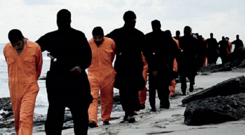 مصر الاعدام لـ 7 متورطين بقتل مسيحيين في ليبيا Linga