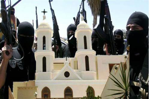 داعش يهدد بهدم كنائس القاهرة