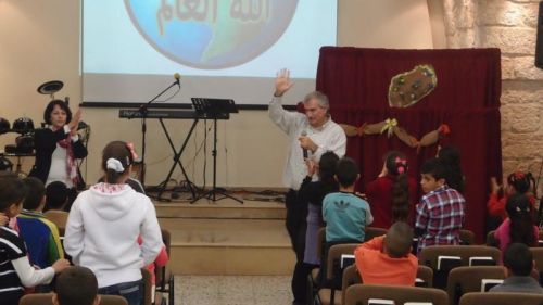اطفال كنيسة كفر ياسيف يحتفلون بالفصح المجيد