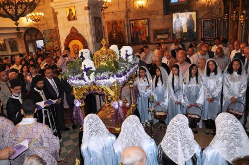 جناز المسيح والجمعة العظيمة في رام الله