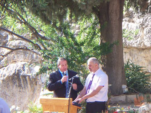 Nizar Tuma with Nizar Shaheen