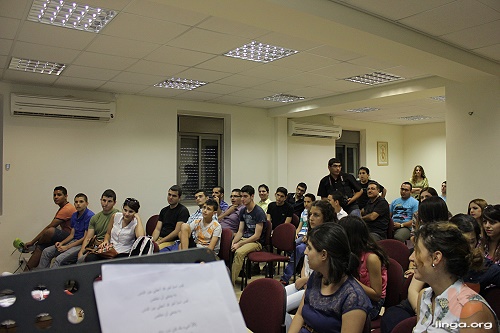 اجتماع شباب قطري في حيفا