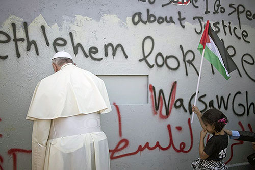 البابا فرنسيس في القدس
