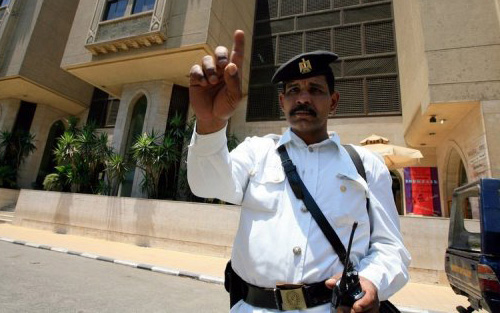 شرطي مصري