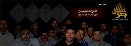 داعش ينشر صور الاقباط المختطفين في ليبيا