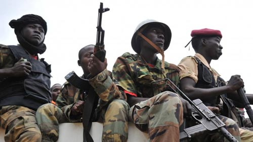 جنود بجمهورية افريقيا الوسطى