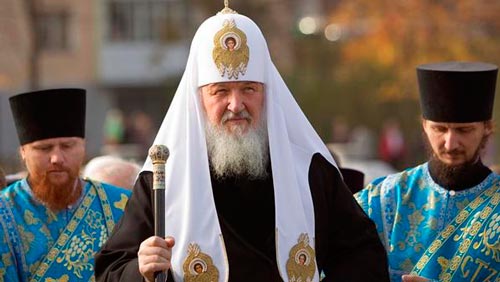 راعي الكنيسة الروسية البطريرك كيريل
