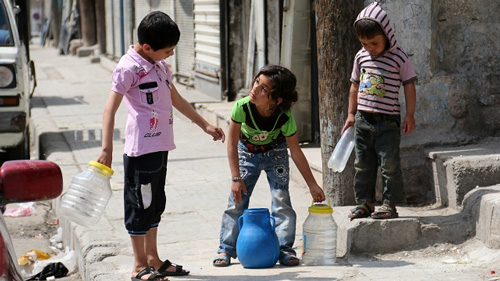 جمعية كاثوليكية تطالب البابا بالتدخل لإعادة المياه إلى مدينة حلب