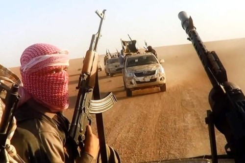 عناصر داعش - الدولة الاسلامية
