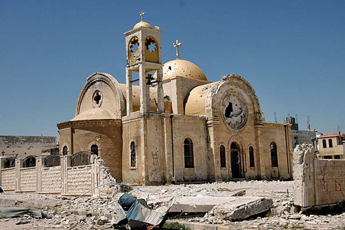 جبهة النصرة تطرد المسيحيين من ادلب وجسر الشغور بعد السيطرة عليهما