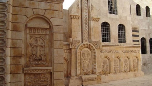 كنيسة سريانية في سوريا