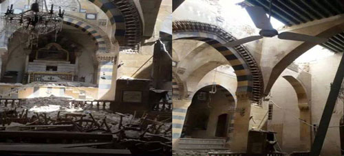 قذائف هاون تستهدف كنائس في حلب