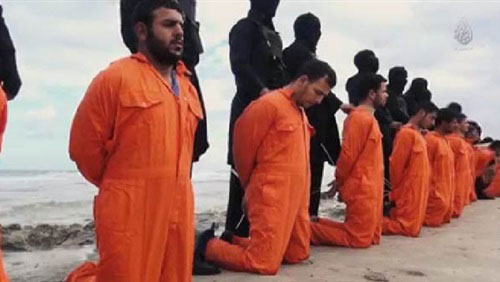 شهداء المسيح المصريين في ليبيا