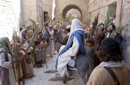 دخول يسوع الى اورشليم