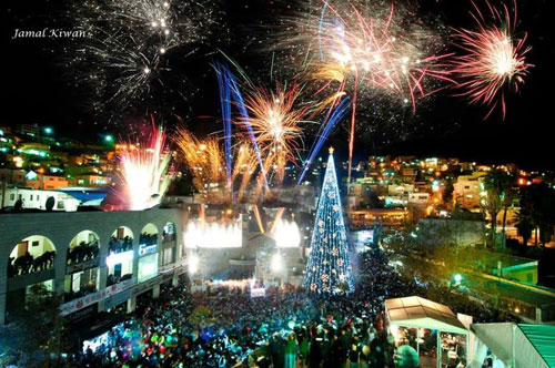 احتفال اضاءة شجرة الميلاد في الناصرة