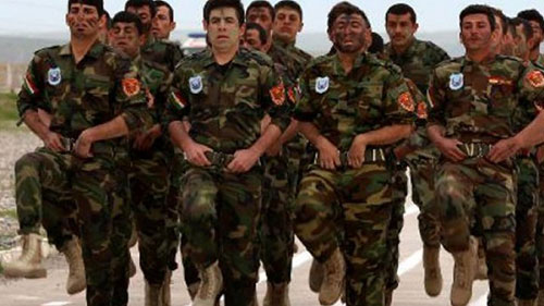 فوج عسكري مسيحي لمواجهة تنظيم الدولة الاسلامية باشراف البشمركة