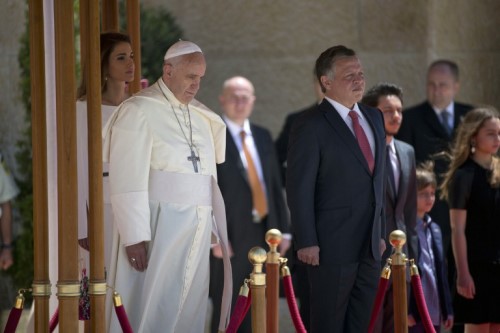البابا فرنسيس يدعو لحرية الاديان في الشرق الاوسط