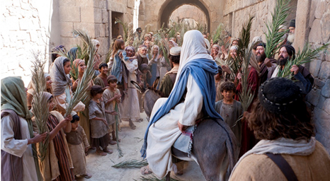 إشارات إلى العهد القديم – ج16 أوّلًا: استقبال المسيح مَلِكًا في أورشليم