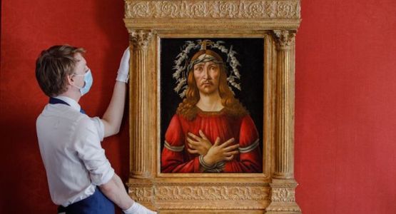 بيع لوحة نادرة للسيد المسيح بأكثر من 45 مليون دولار