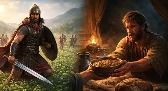 حقل العدس وصحن العدس