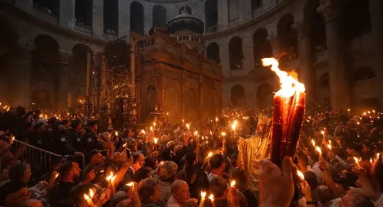 سبت النور في القدس 2026.. المراسم أُقيمت رغم القيود