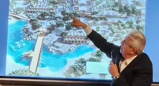 الهندسة المعمارية والمناظر الطبيعية والإيمان في تصميم قرية المغطس الجديدة