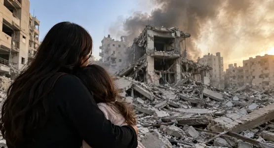 مقتل أم وابنتها المسيحيتين في غارة إسرائيلية على مدينة غزة