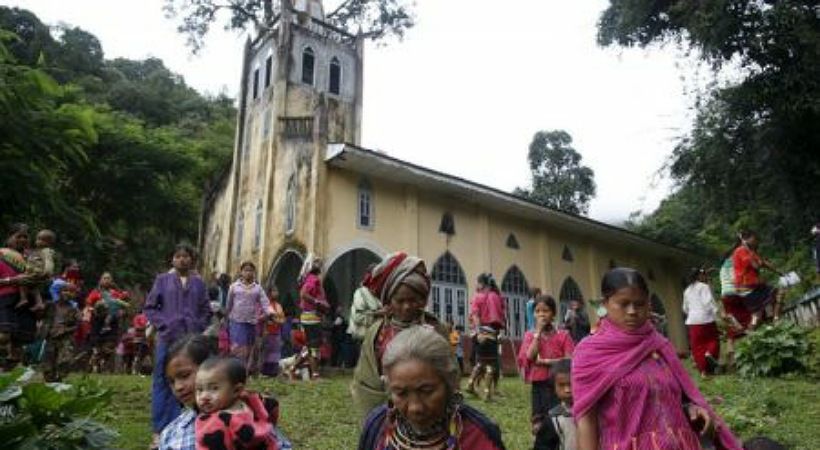 الكنائس تضررت في الشهر الماضي وسط نزاع ميانمار