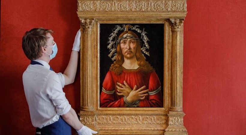 بيع لوحة نادرة للسيد المسيح بأكثر من 45 مليون دولار
