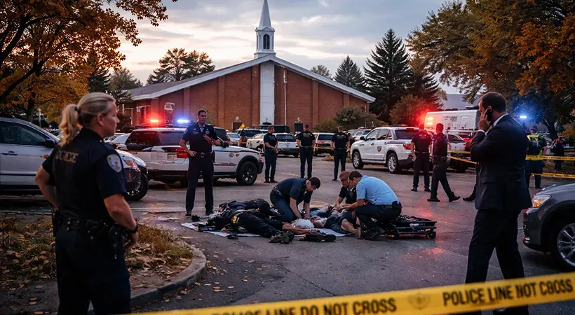 إطلاق نار قرب كنيسة في الولايات المتحدة: قتيلان وجرحى خلال جنازة