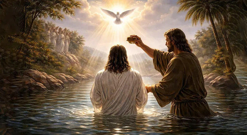 معمودية المسيح وسرُّ الثالوث