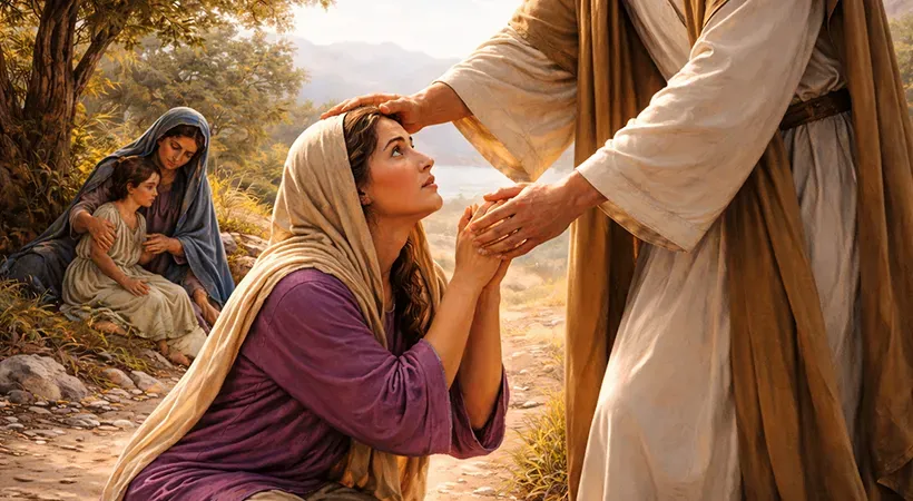 عظيم إيمانك أيتها الكنعانية!