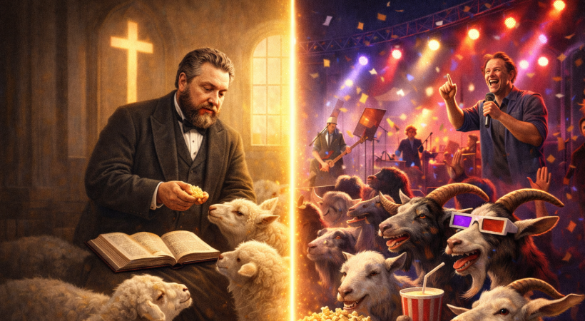 إطعام الخراف أم تسلية الجداء؟